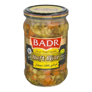 بدر ترشی هفت بیجار 630 گرم