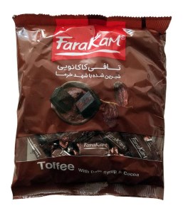 فراکام تافی کاکائو با شهد خرما 1000گرم