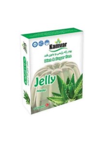 کامور پودر ژله الوئه ورا بدون قند و رژیمی