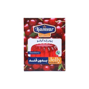 کامور پودر ژله البالو بدون قند و رژیمی