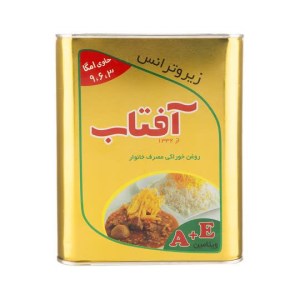 آفتاب روغن آزاد نیمه جامد بدون پالم امگا 4.5 کیلو