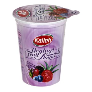 کاله ماست میوه ای آلوورا 450گ