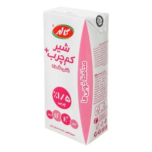 کاله شیر کم چرب غنی شده 200سی سی