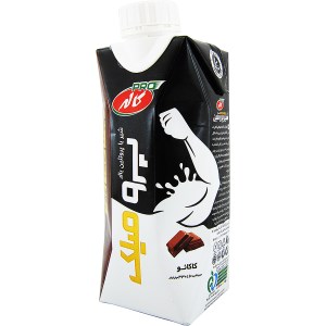 کاله شیر پروتئینه شکلاتی 330 سی سی تتراپک