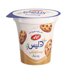 کاله پودینگ بیسکویتی 100 گرم لیوانی