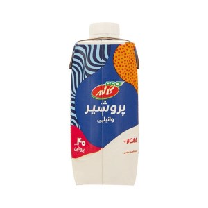 کاله شیر پروتئینه وی وانیلی 330سی سی