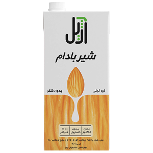 کاله آژیل شیر غیر لبنی بادام یک لیتری