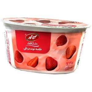 کاله خامه توت فرنگی 100گرم