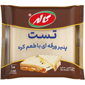 کاله پنیر تست کره ای تاپینگ ورقه ای