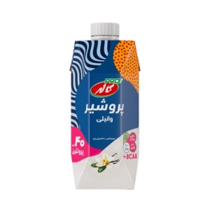 کاله شیر پروتئینه وانیلی یک لیتری