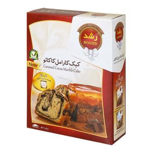 رشد پودر کیک کارامل کاکائو 500گرمی