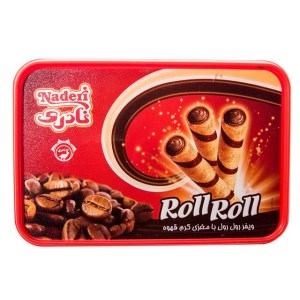 نادری ویفر رول رول پذیرایی قهوه