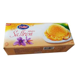 میهن بستنی زعفرانی 1 لیتر