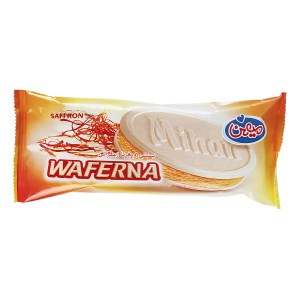 میهن بستنی ویفرنا زعفرانی