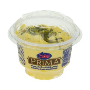 میهن بستنی لیوانی پریما زعفرانی