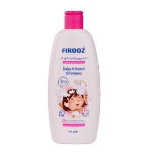 فیروز شامپو ویتامینه کیدز صورتی 300میل