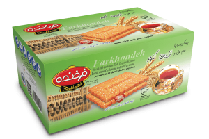 فرخنده بیسکویت کنجدی با طعم هل 1005