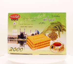 فرخنده بیسکویت پذیرایی 2000 کنجدی و هل