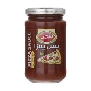سحر سس پیتزا شیشه 260 گرم