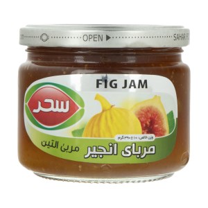 سحر مربا انجیر شیشه 390 گرم