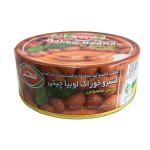 سحر لوبیا چیتی قوطی 240 گرم
