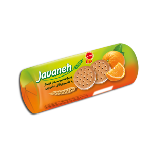 مینو بیسکویت کرمدار پرتقالی 185گ