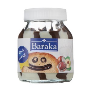 باراکا شکلات صبحانه شیری فندقی 180گ