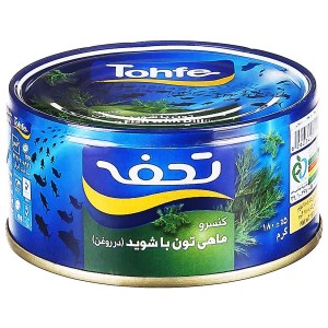 تحفه تن ماهی شویدی کلیددار 180گرمی