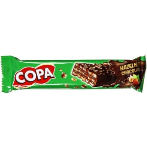 کوپا ویفر فندقی باروکش شکلاتی 5لایه