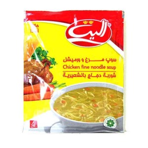 الیت سوپ مرغ و ورمیشل