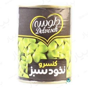 دلوسه کنسرو نخود فرنگی 500گ ایزی اوپن