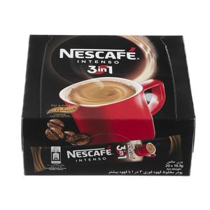 نستله پودر مخلوط قهوه فوری 1*3 intenso 20 عددی