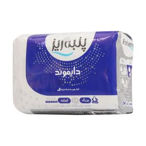 پنبه ریز نوار دایموند بزرگ بنفش 8عددی