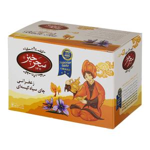 سحر خیز چای کیسه ای زعفرانی