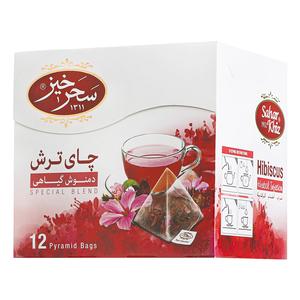 سحرخیز دمنوش چای ترش 12عددی
