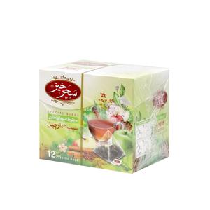 سحرخیز دمنوش مخلوط سیب ودارچین 12عددی