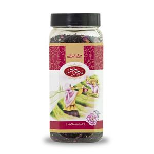 سحرخیز چای سیاه ایرانی گل محمدی کاکوتی 200گرم