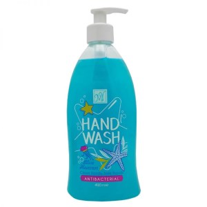 مای مایع دستشویی صدفی آبی رنگ 490میل