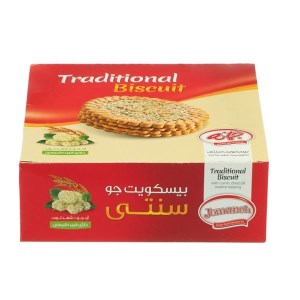 جمانه بیسکویت با تزیین کنجد وشوید