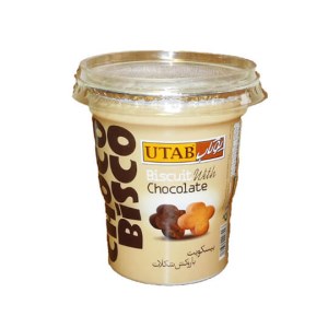 جمانه بیسکوئیت لیوانی شکلاتی