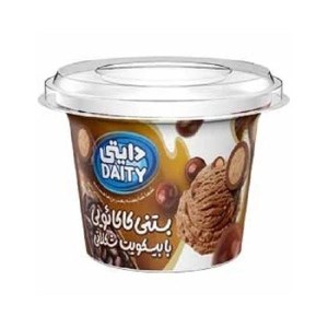 بستنی بیسکویت کاکائویی دایتی