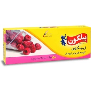 غزال کیسه فریزر زیپ دار 14*18 جعبه ای