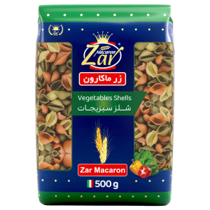 زر ماکارون فرمی شلز سبزیجات 500گرم