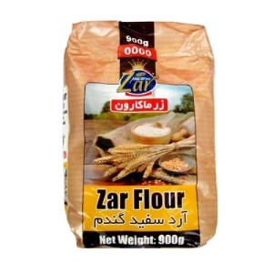 زرماکارون آرد سفید گندم 900گ