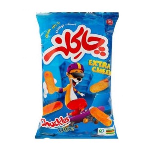 چاکلز اسنک لوله ای پنیری 75گرم