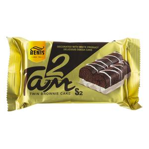 بنیس کاپ کیک توتام شکلاتی نارگیلی