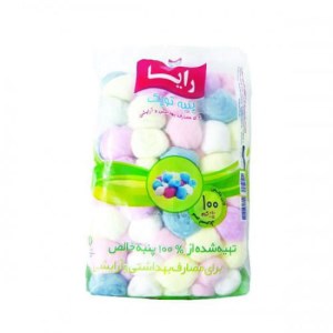 رایا پنبه توپک رنگی