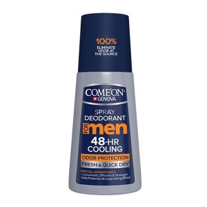 کامان اسپری دئودورانت مردانه ضد تعریق خنک کننده