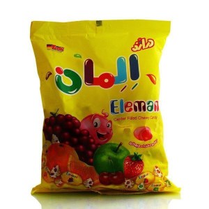 دراژه تافی مغزدار 650گرمی المان