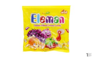 دراژه تافی مغزدار 130گرمی المان